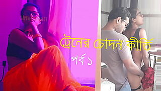 Married woman cheats and has hot sex with a stranger on a train in this Bangladeshi porn video.