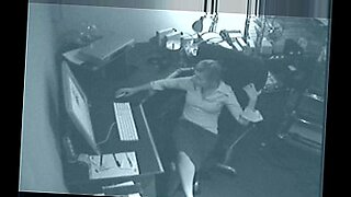 Naughty Masturbating Secretary Caught On Tape